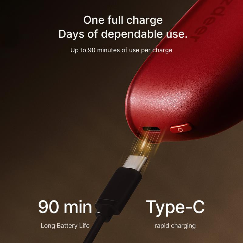 Zdeer LED Red Light Therapy Face & Neck Massager – Heated Gua Sha Facial Sculpting Device with Vibration for Firming & Lifting, Perfect Christmas & Valentine’S Day Gift for Her